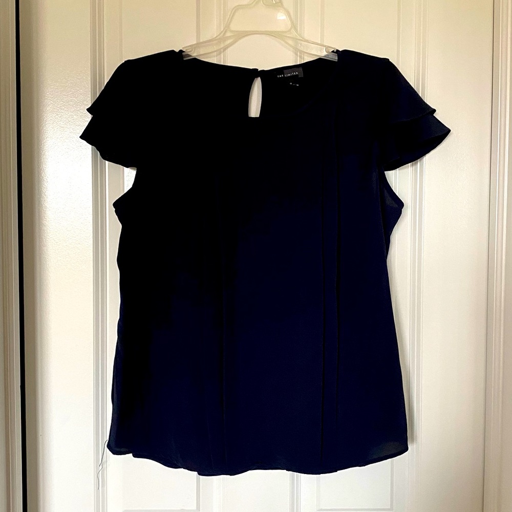 Navy blue top